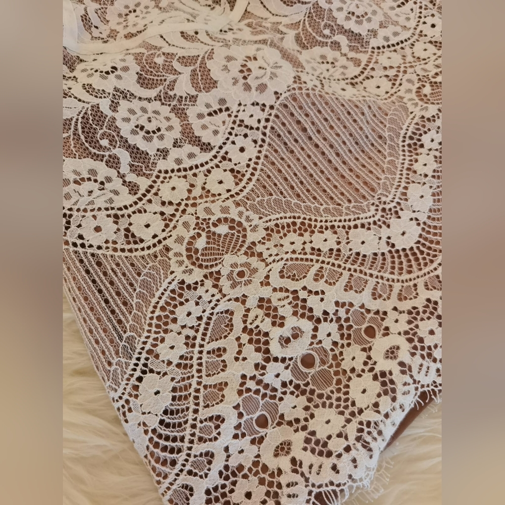 FOR LOVE & LEMONS TATI LACE CORSET DRESS 🤍 - Picture 3 of 13